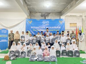 Semarak Kemerdekaan, Pesantren Muharram YBM PLN UIP JBTB di Mamba’ul Hikmah Gresik: Santri Yatim Antusias Ikuti Ngaji dan Edukasi Zakat