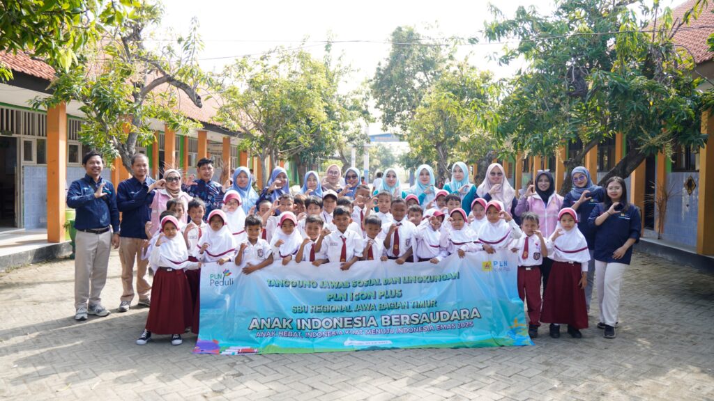 Semarak Hari Anak Nasional 2025, PLN Icon Plus Jatim Hadirkan Keceriaan dan Dorong Semangat Belajar Anak di Sidoarjo