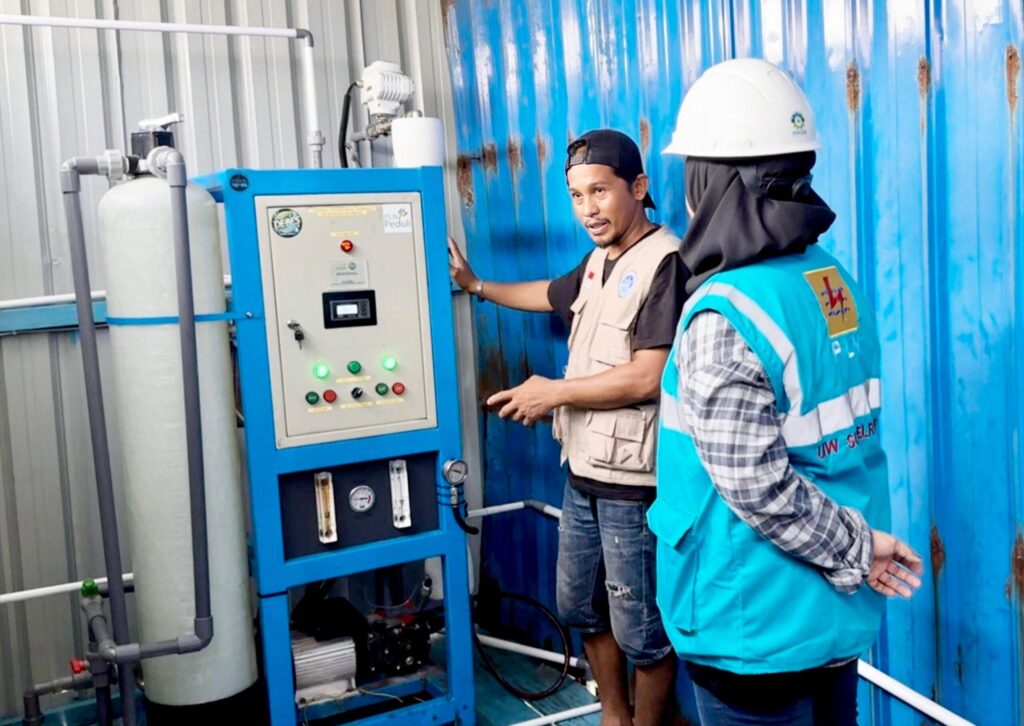 Semarak Kemerdekaan, Inovasi Desalinasi PLN Buka Akses Air Bersih di Pulau Barrang Lompo Sulsel