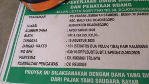 Jalan Darurat Proyek Jembatan Dinas PU BM, Dikeluhkan Warga Setempat