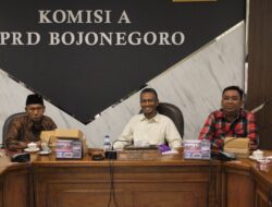 Komisi A DPRD Bojonegoro Sepakati Pelaksanaan PAW Desa Wotan Tunggu Putusan Tetap