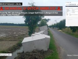 Proyek Drainase Rp 356 Juta di Tulungrejo Diduga Sarat Korupsi dan Langgar Spesifikasi Dasar