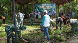 28 Titik Tuntas Digeber Kodim Bojonegoro Pimpin ‘Revolusi’ Kebersihan Sambut Hari Juang TNI AD
