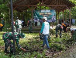 28 Titik Tuntas Digeber Kodim Bojonegoro Pimpin ‘Revolusi’ Kebersihan Sambut Hari Juang TNI AD