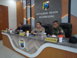 Perkuat Sinergi, Polres Bojonegoro Gelar Rakor Lintas Sektoral Operasi Lilin Semeru 2025