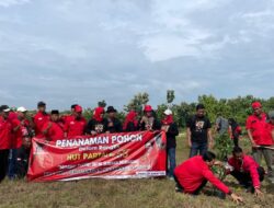 PDI Perjuangan Kab Tuban Tanam 130 Pohon Alpukat sebagai Simbol Politik Hijau