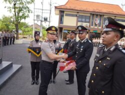 78 Personel Polres Bojonegoro Terima Tanda Kehormatan Presiden, Kapolres: Bukti Loyalitas Tanpa Cela