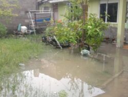 Hujan Deras Awal Tahun, Kawasan Pemukiman di Sukorejo Bojonegoro Terendam Banjir
