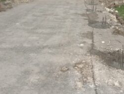 Saling Bantah Soal Jalan Nglarangan: Kontraktor Sebut Beton Telat, Supplier Klaim Tak Ada Order