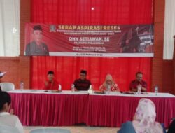 Ony Setiawan, Anggota DPRD Jatim, Serap Aspirasi dalam Reses Masa Persidangan II