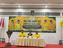 Konsolidasi Akar Rumput, Golkar Bojonegoro Gelar Muscam Dapil 1