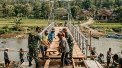 Kodim 0813 Bojonegoro Bangun 10 Jembatan Perintis 