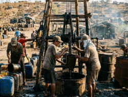 Emas Hitam Wonocolo Harga Dunia Melangit, Nasib Penambang Terhimpit Selisih 40 Persen