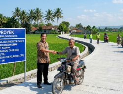 ​Proyek Rigid Beton Desa Besah Rampung Tepat Waktu