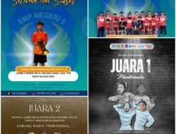 ​Borong Juara SMPN 5 Bojonegoro Dominasi Ajang FLS2N dan Kompetisi Olahraga Tingkat Jawa Timur