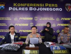 Polres Bojonegoro Ungkap 4 Kasus Pencabulan, 7 Pelaku Diringkus 