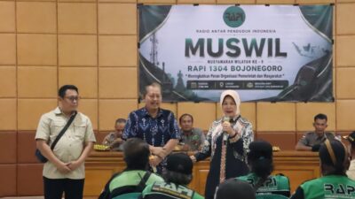 ​Hadiri Muswil ke-9 RAPI Bojonegoro, Wabup Nurul Azizah Minta Dinkominfo dan BPBD Masuk Kepengurusan