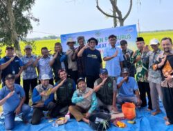 Wujudkan Pertanian Ramah Lingkungan, Jatam Sumberrejo Resmi Dilantik di Area Persawahan Sendangagung