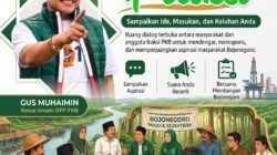 ​Dekatkan Diri dengan Rakyat, Fraksi PKB Bojonegoro Luncurkan Program ‘Jum’at Hari Fraksi’ 