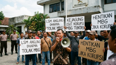 LSM Angling Dharma Tolak Program Makan Bergizi Gratis di Bojonegoro, Desak Kejagung Usut Dugaan Korupsi 