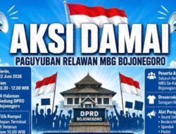 Gelar Aksi Damai Hari Ini, Paguyuban Relawan MBG Bojonegoro Sodorkan 4 Tuntutan Keras ke Pemerintah