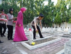 Jelang Hari Bhayangkara ke-80, Polres Bojonegoro Gelar Ziarah di Tiga Lokasi Makam Pahlawan
