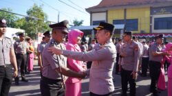 Puluhan Personel Polres Bojonegoro Naik Pangkat, Kapolres: Jadikan Motivasi Tingkatkan Kinerja