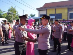 Puluhan Personel Polres Bojonegoro Naik Pangkat, Kapolres: Jadikan Motivasi Tingkatkan Kinerja
