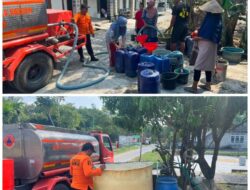 ​Antisipasi Kekeringan, BPBD Bojonegoro Salurkan 19 Tangki Air Bersih ke 6 Kecamatan