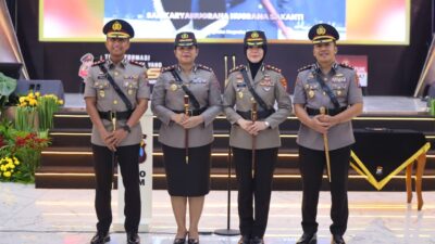 AKBP Yenni Diarty Resmi Jabat Kapolres, Jadi Polwan Pertama Pimpin Polres Bojonegoro