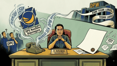 DPD NasDem Bojonegoro Pasca-Kevakuman, Kendali Organisasi Hanya Berdasar Perintah Lisan? 