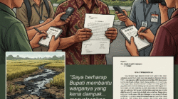 Menagih Janji Satu Dekade Petani Campurejo Kembali Surati Bupati Terkait Limbah Minyak Pertamina