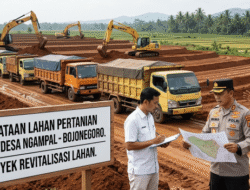 Pengelola Luruskan Isu Galian C di Ngampal, Murni Pemerataan Lahan Pertanian Warga