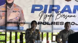 Perkuat Sinergi dan Tangkal Hoaks, Kapolres Bojonegoro AKBP Yenni Diarti Gelar Piramida Bersama Awak Media