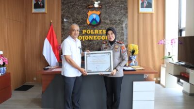 Polres Bojonegoro Sabet Penghargaan Kemenkeu, Terbaik Pengelolaan DIPA di KPPN