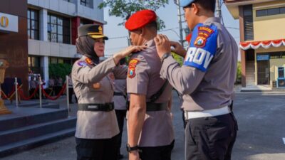 ​Rotasi Perwira di Polres Bojonegoro, Jabatan Kabagops dan Kasatresnarkoba Resmi Berganti