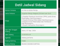 Digugat Warga ke PN Bojonegoro, Kepala Dinas Peternakan dan Perikanan Pilih Bungkam